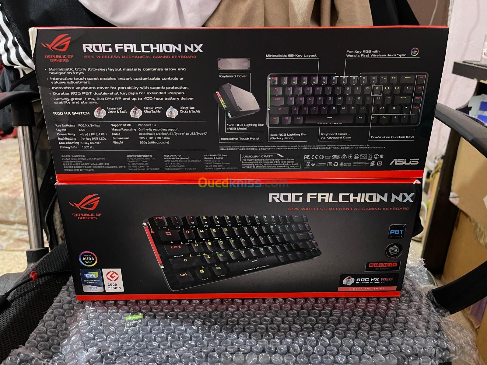 ASUS ROG Falchion NX 65% Wireless RGB Gaming Mechanical Keyboard