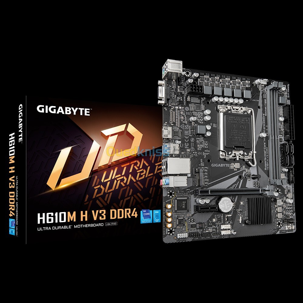 GIGABYTE UD H610M H V3 DDR4 (rév. 1.0)