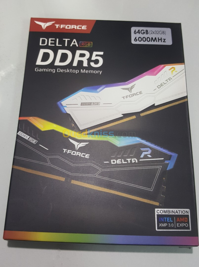 DDR5 64GB PC 6000 T-FORCE RGB 