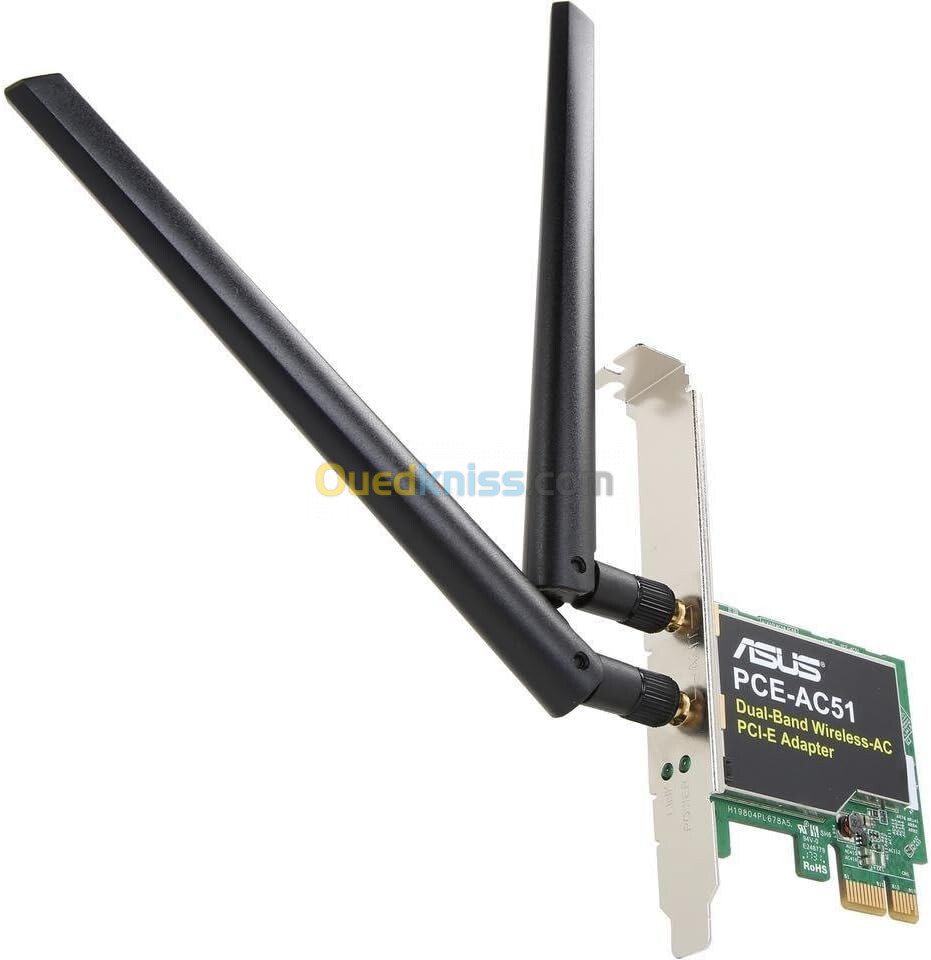 ASUS PCE-AC51 Adaptateur PCIe double bande Wi-Fi-AC750