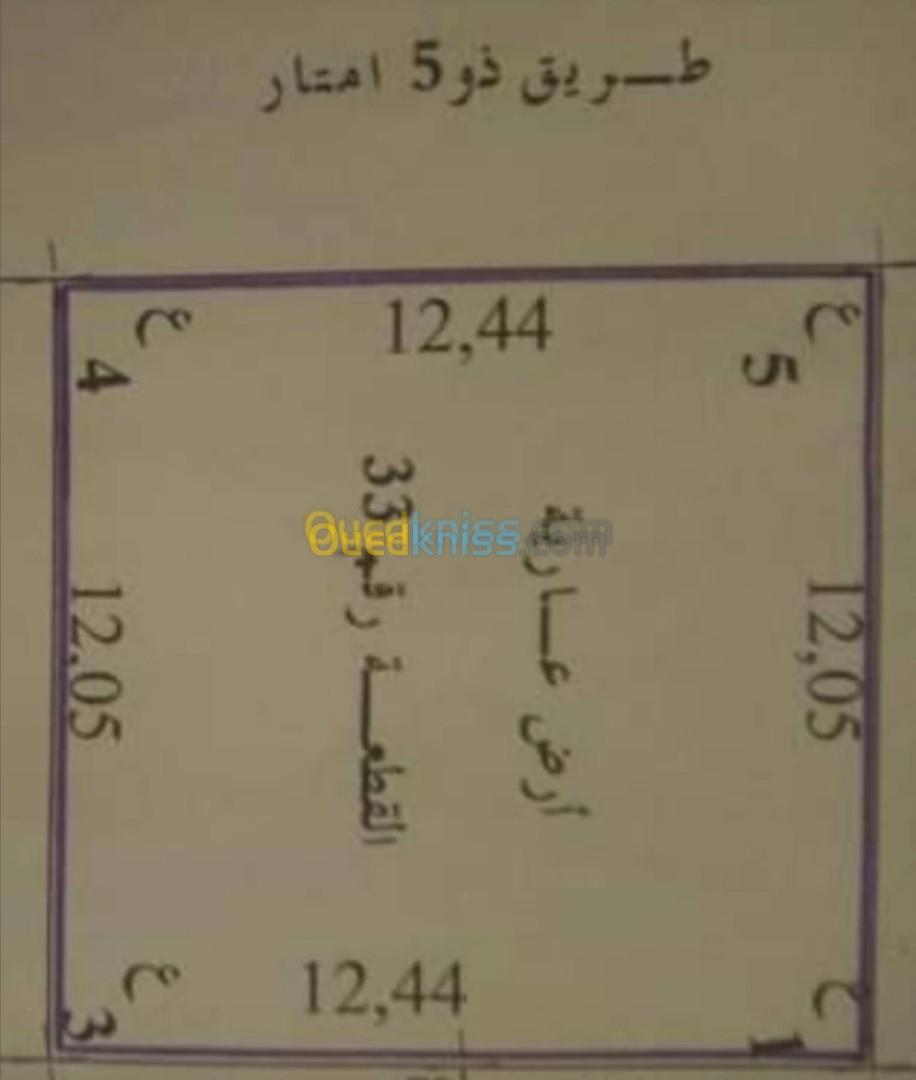 Vente Terrain Tipaza Sidi rached