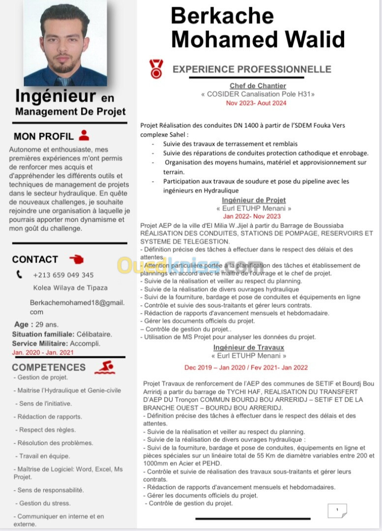 Ingénieur de projet