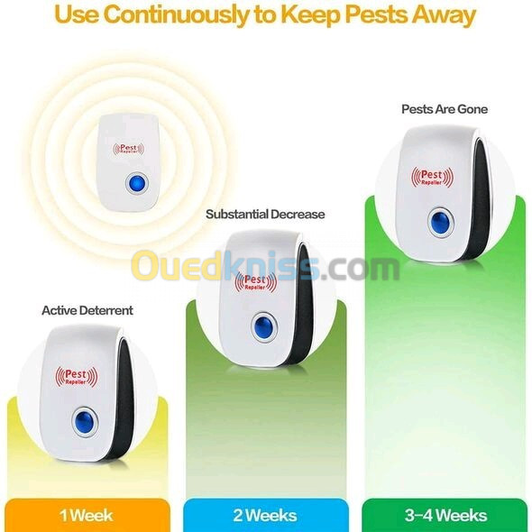 جهاز طارد الحشرات و الفئران