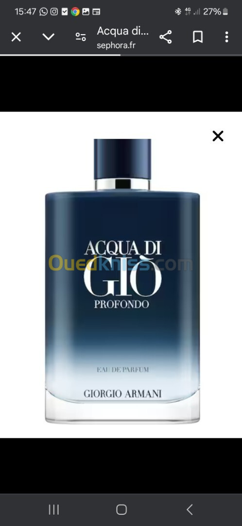 Parfum ACQUA DI GIO 