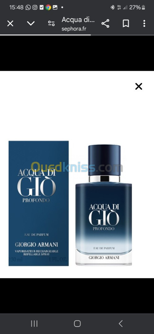 Parfum ACQUA DI GIO 