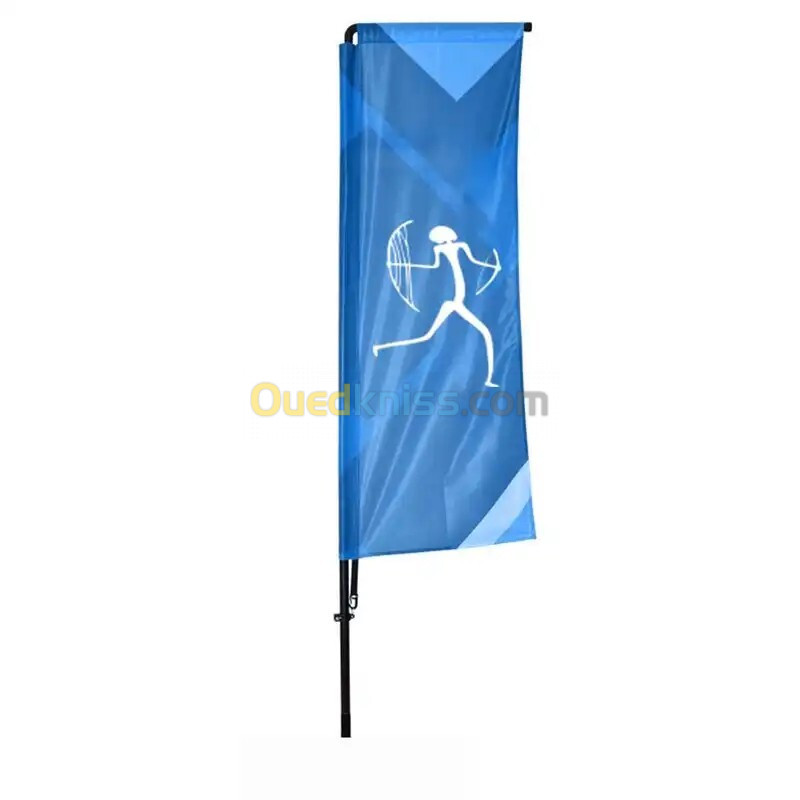 Beach flag oriflamme 