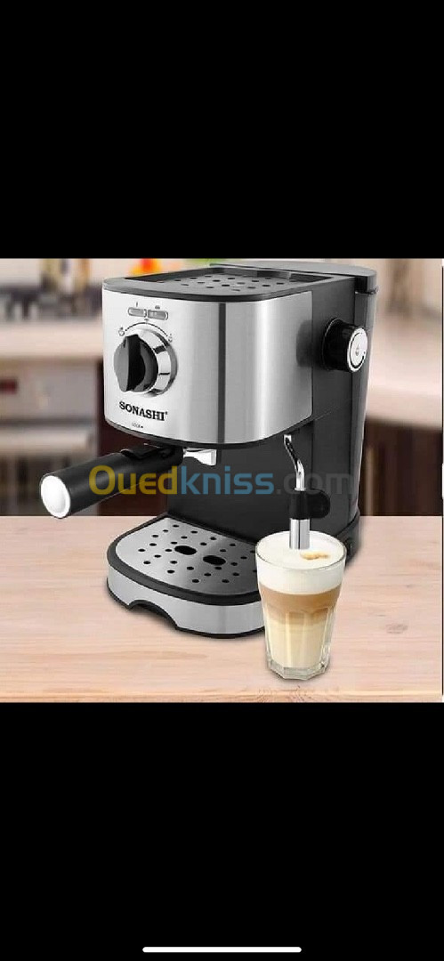 SONASHI Cafetière mini model 15Bars Capacité 1.L 850W SCM-4963