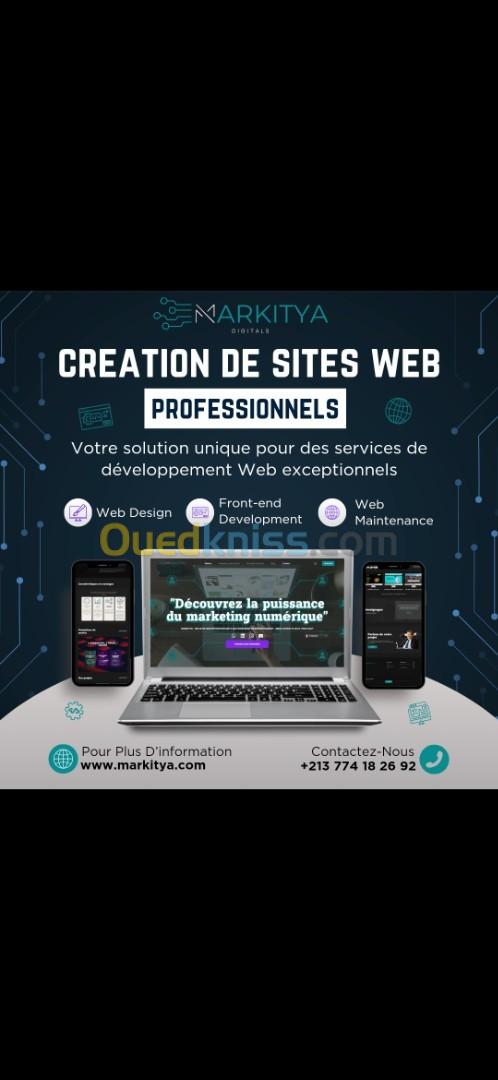 Création de sites web 