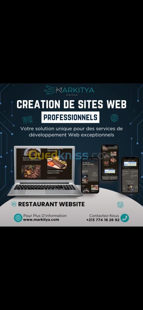 Création de sites web 