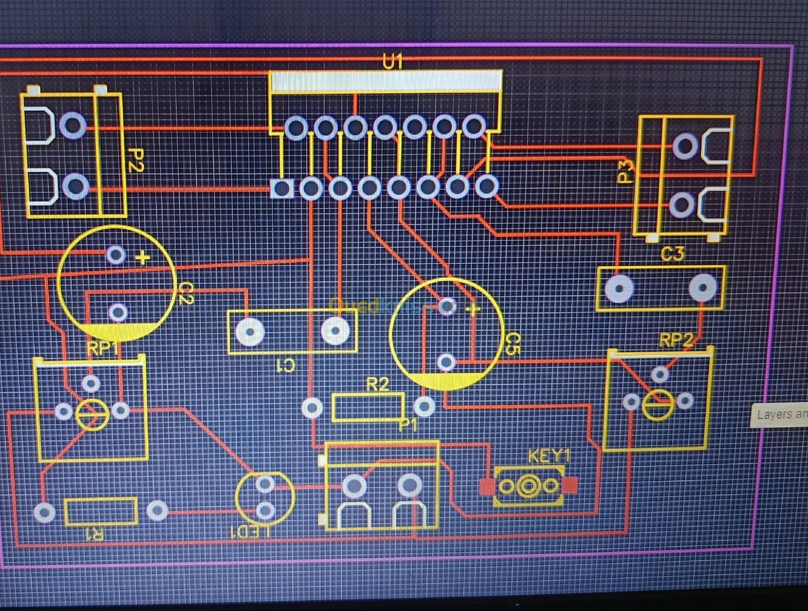 Imprimer sur la carte pcb sur commande 