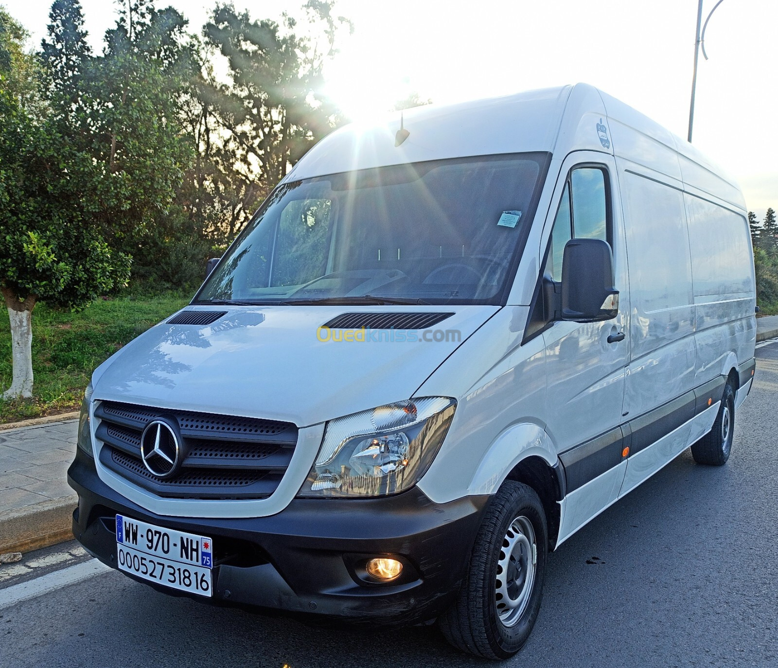 Mercedes Sprinter 2018 Surélevé chassis long