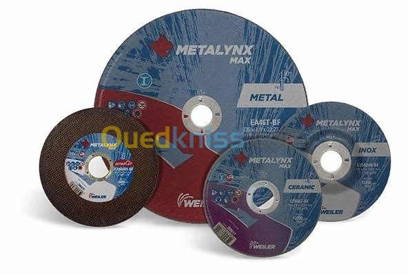 Disques de coupage et meulage Metalynx (Weiler) 