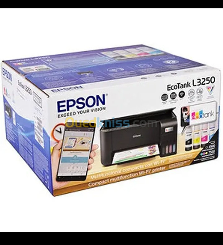 Imprimante Jet D'encre Multifonctions WIFI EPSON L3250