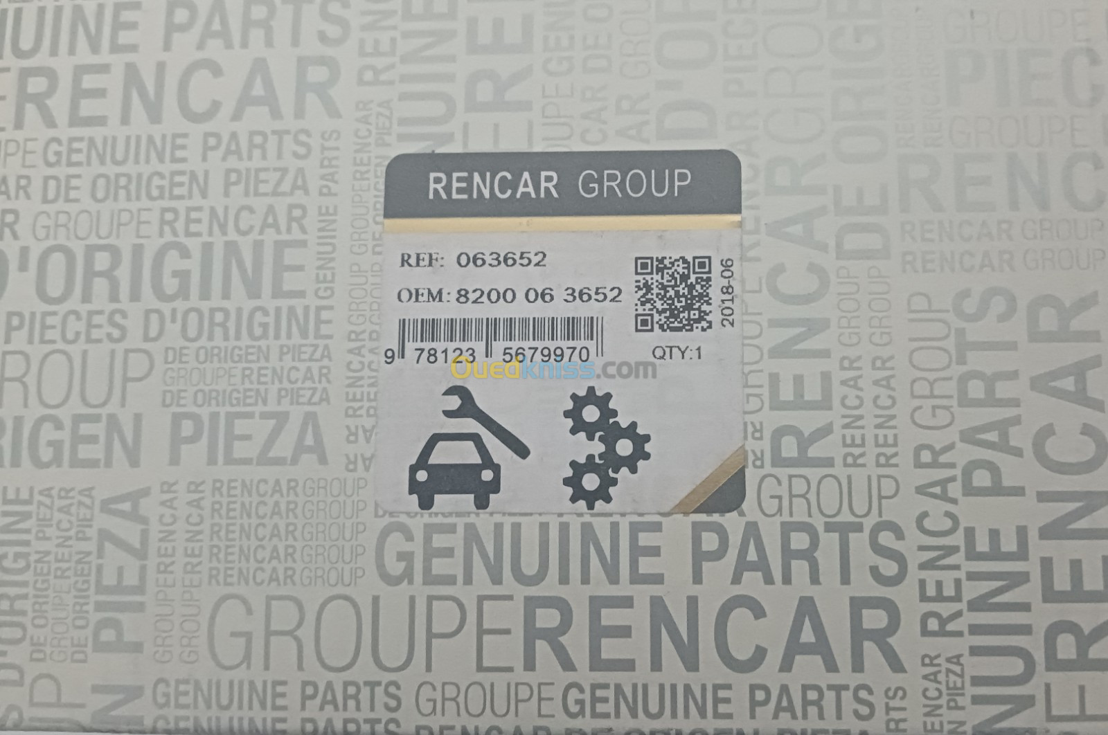 Papillon renault kongoo 1.6 16V essence 