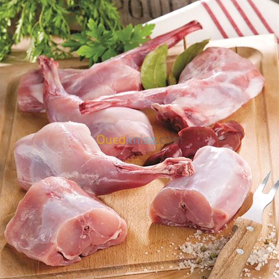 viande de lapins لحم الارنب 