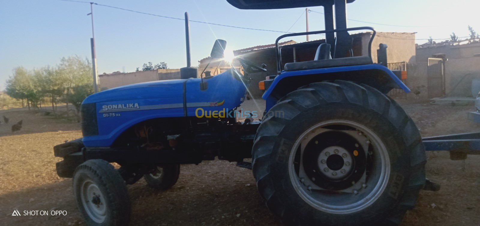 TRACTEUR AGRICOLE 75 Turbo SONALIKA 2017