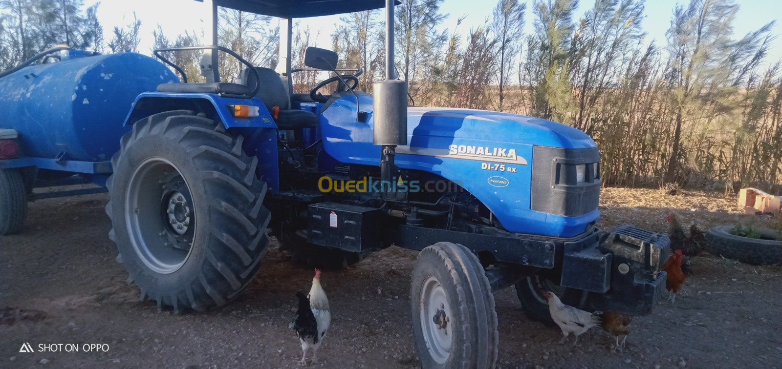 TRACTEUR AGRICOLE 75 Turbo SONALIKA 2017