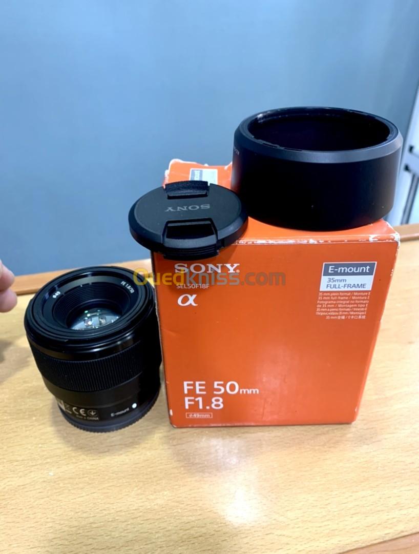 Objectif Sony FE 50mm F/1.8 Full Frame