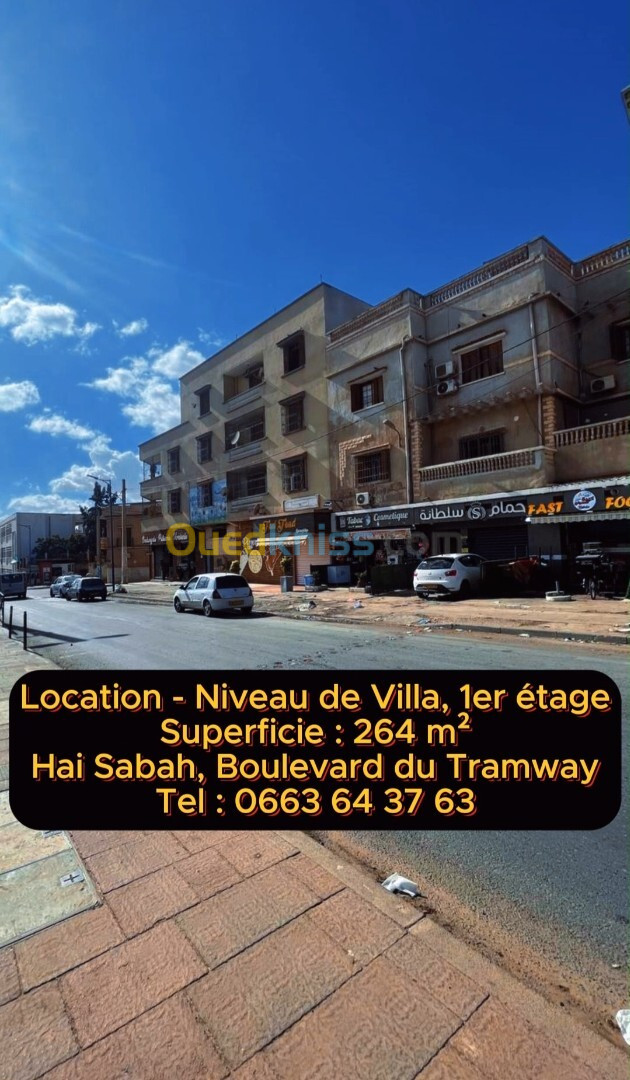 Location Niveau De Villa F6 Oran Bir el djir