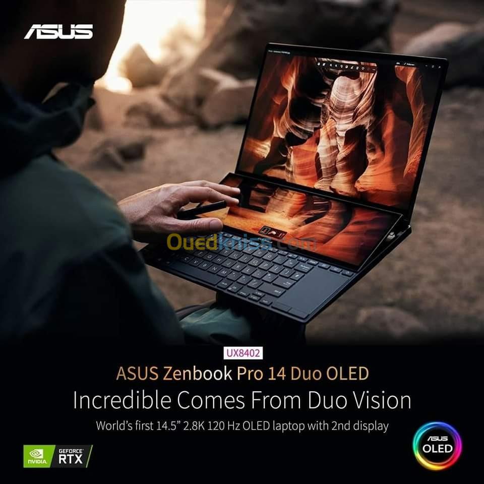 ASUS ZENBOOK Duo PRO 14X UX8402ZA I7 12700H 16GO 512GO SSD 4K OLED  