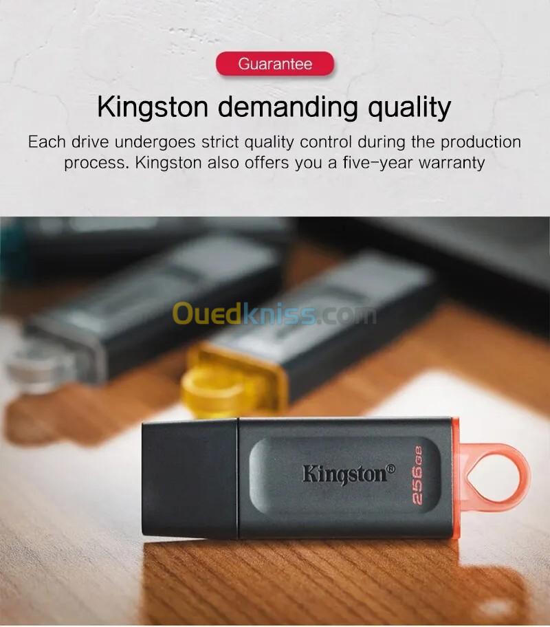 الأصلي يتكلم  KINGSTON-Clé USB 64 Go DATA TRAVELER  USB 3.2 Origine