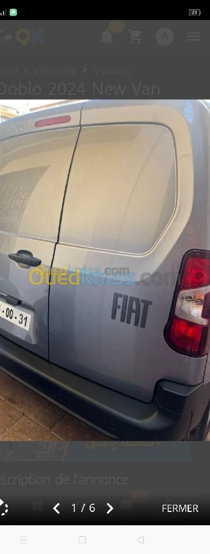 Fiat Doblo 2024 New Van Confort