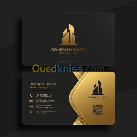 carte visite et logo professionnel