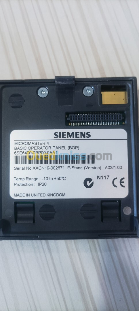 Panel MicroMaster Siemens 