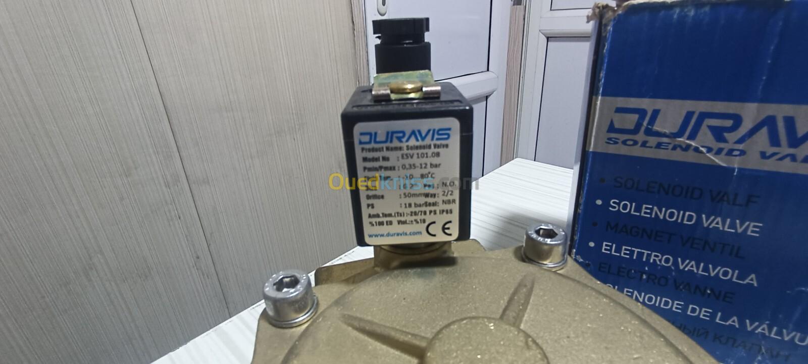 Electrovanne air eau gaz fluide non agressifs