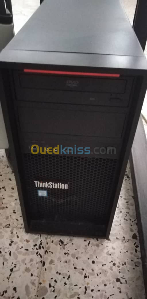 ORDINATEUR (UNITE CENTRAL marque thinkstation  + ECRAN marque ilyama prolite E2407HDS  + CLAVIER 