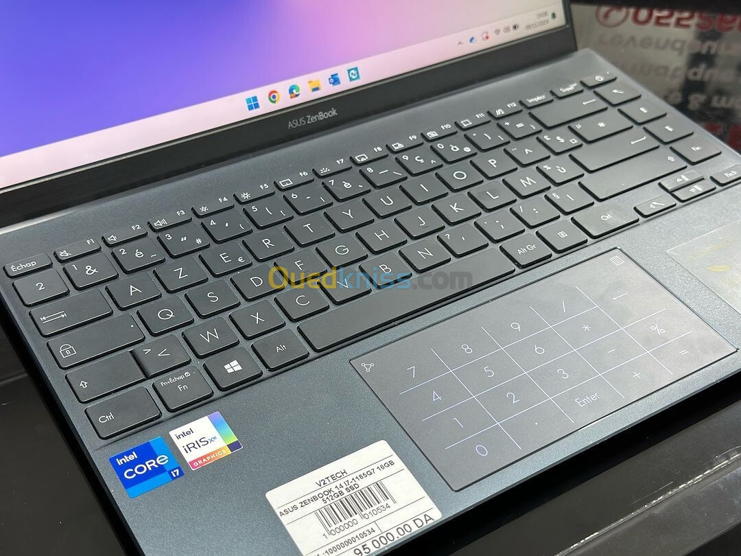 ASUS ZENBOOK 14  i7-1165G7 16GB 512GB SSD