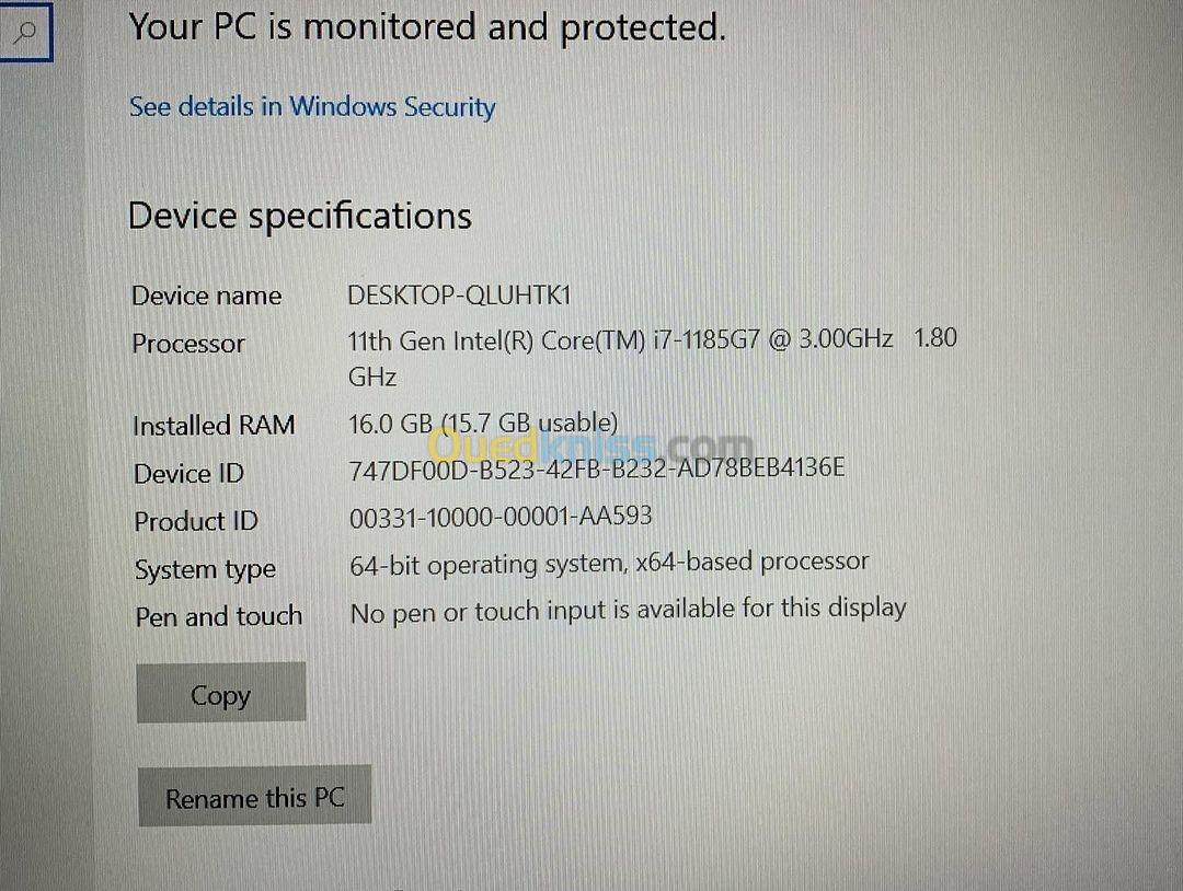 DELL LATITUDE 5520 i7-1185G7 16GB 1TB SSD