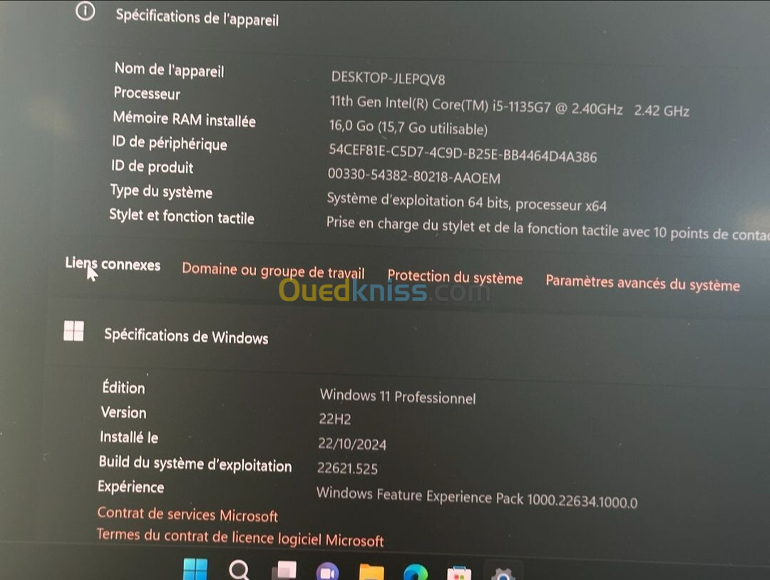 LENOVO THINKPAD X1 YOGA X360 AVEC STYLO i5-1135g7 16GB 512GB SSD