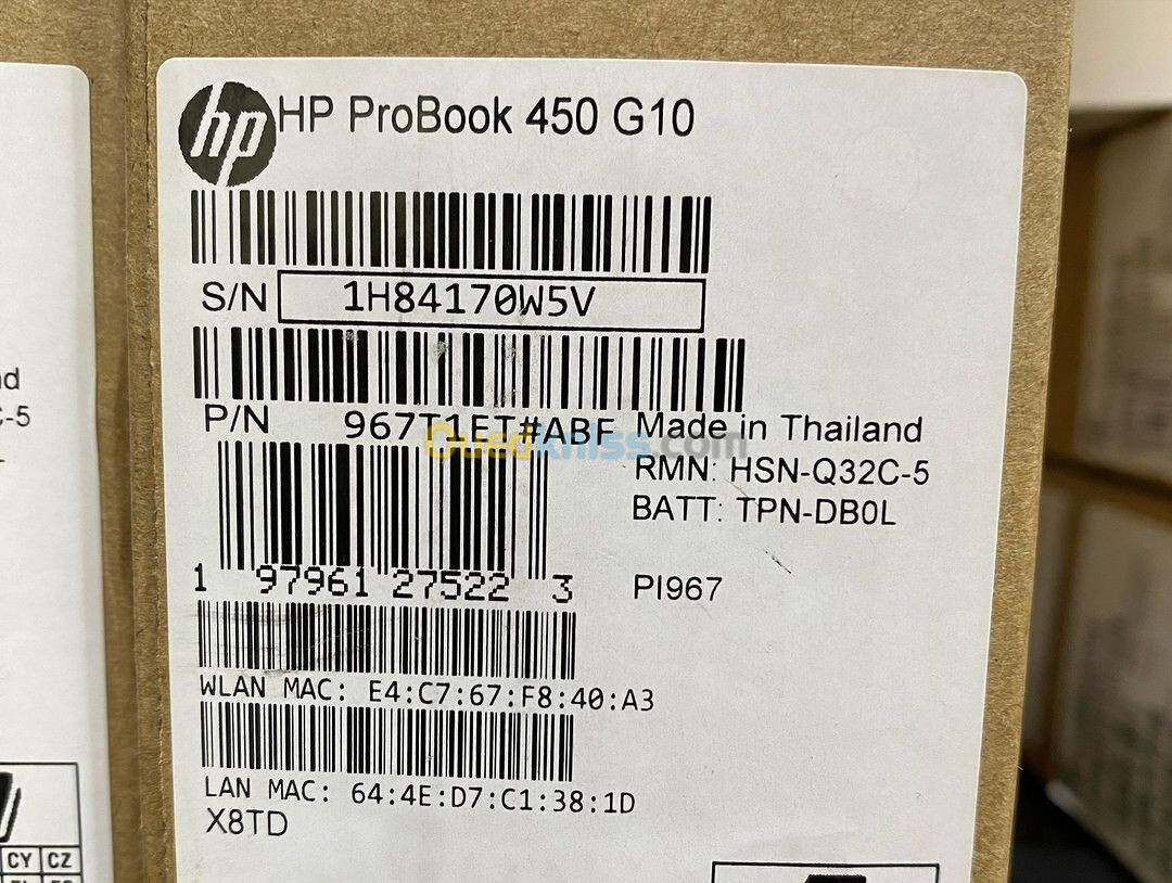 HP PROBOOK 450 G10 i5-1335U 8GB 256GB SSD