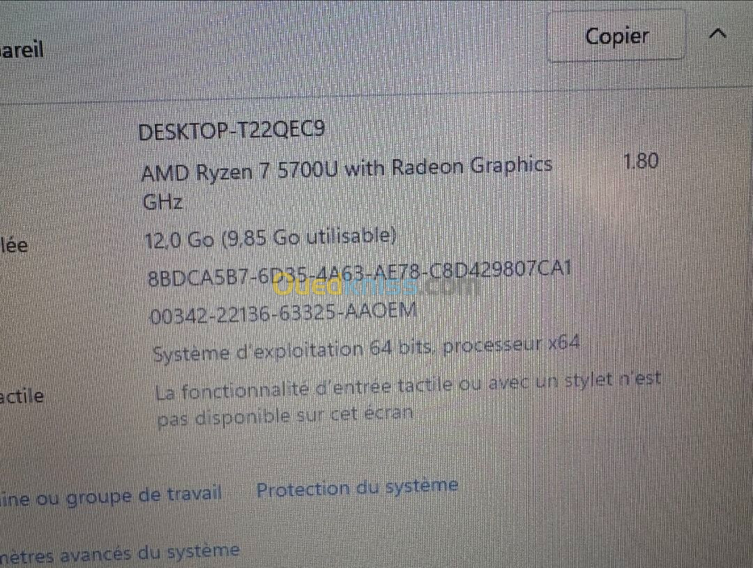 LENOVO IDEAPAD 3 17 RYZEN 7 5700U 12GB 512GB SSD