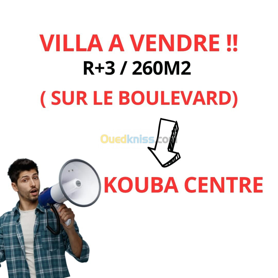 Vente Villa Alger Kouba