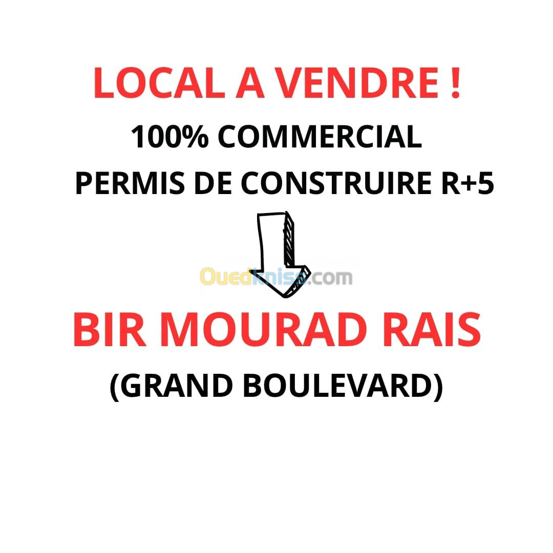 Vente Local Alger Bir mourad rais