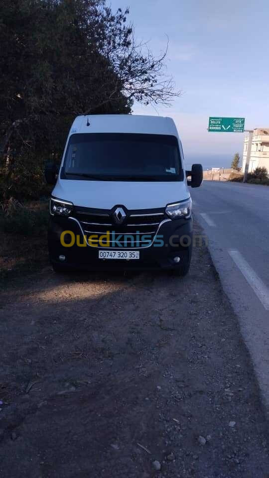 Renault master 3 panneaux 2020