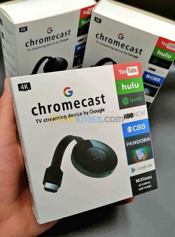 chromecast android tv streaming device by google 4k 