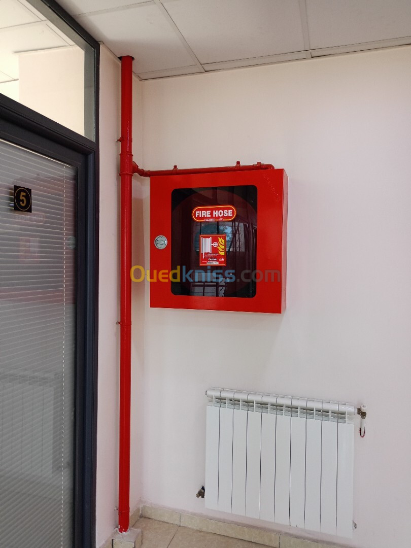 Installation réseau anti incendie 