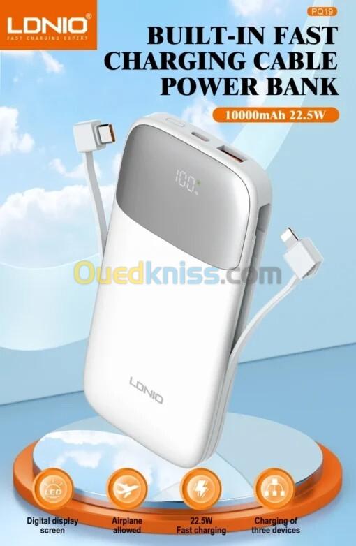 Power Bank PQ19 10000mAh 22.5W fast charging 