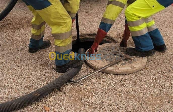 Camion Nettoyage Débouchage Canalisation Vidange