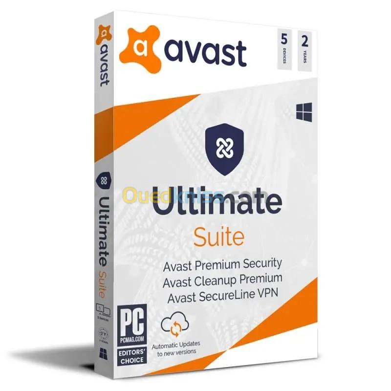 Avast Ultimate Suite - ( 1 An / 3 Appareils ) | Version Téléchargement