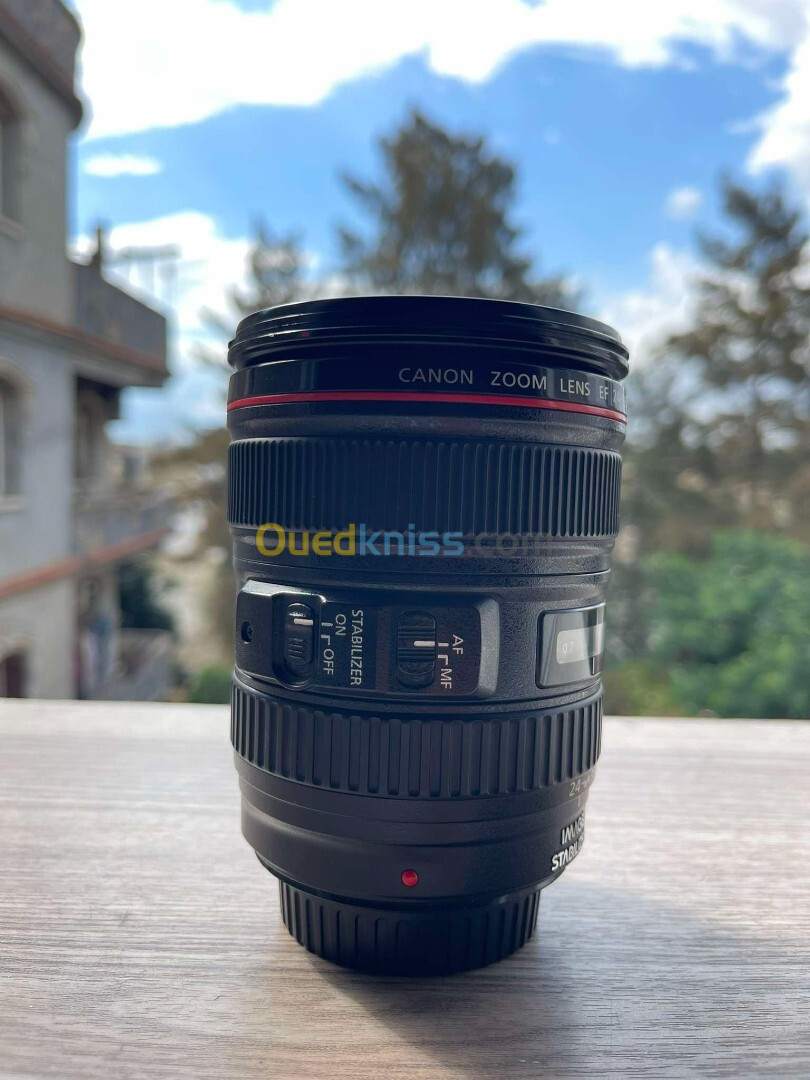 Je vends un Objectif Canon f4 série L  24 - 105 mm  