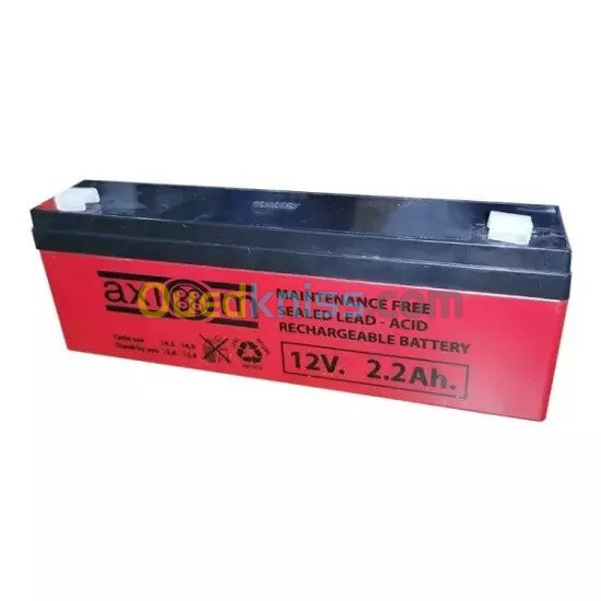 Batteries 12V: 1.3Ah / 2.2Ah / 7Ah / 18Ah 