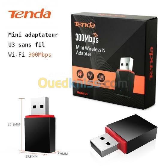 CLE WIFI TENDA U1 , U2 , U3 , W331M