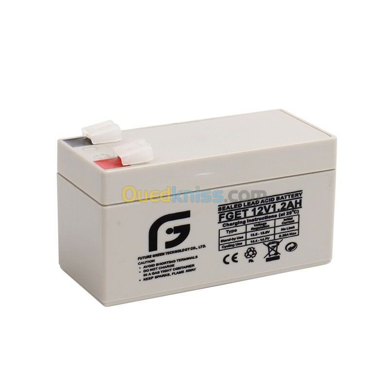 Batteries 12V: 1.3Ah / 2.2Ah / 7Ah / 18Ah 