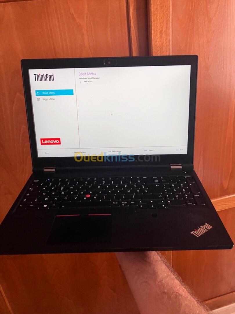 Laptop thinkpad workstation 