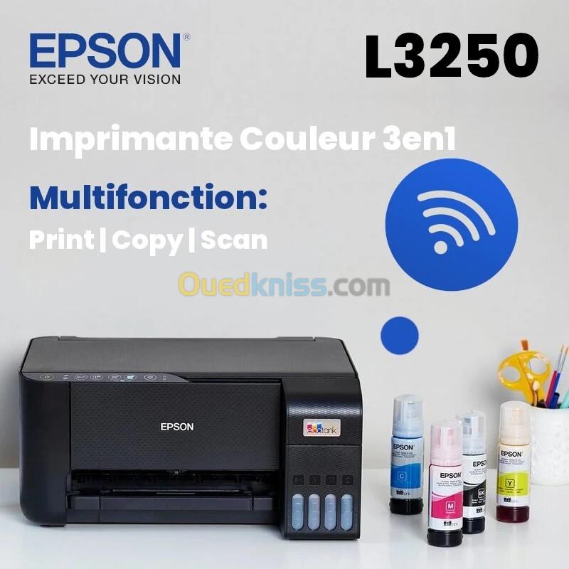 IMPRIMANTE EPSON MULTIFONCTION L3250 RESERVOIR AVEC WIFI