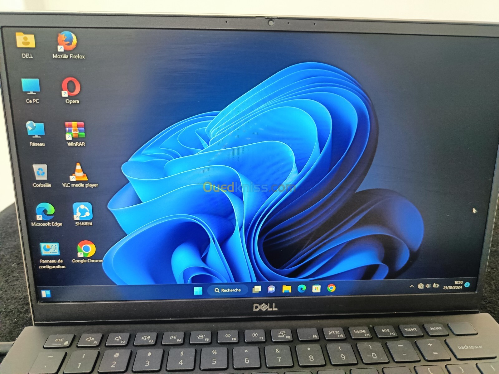 laptop dell i5 11eme gen 8g ssd 256g 13.3" GPU intel iris xe